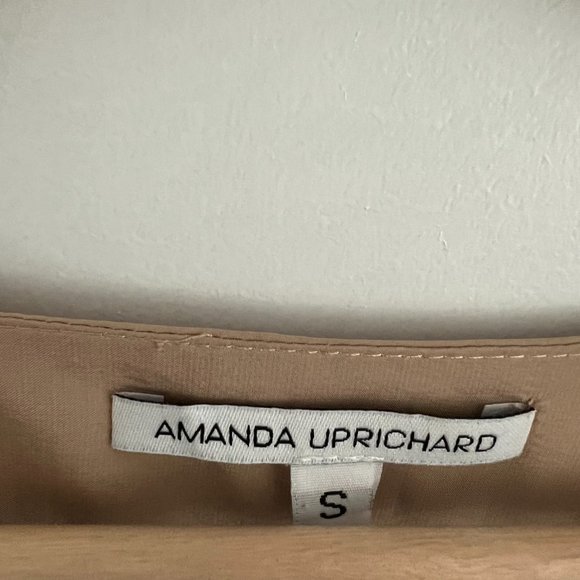 VINTAGE DUSTY PINK AMANDA UPRICHARD MINI DRESS - Picture 3 of 4